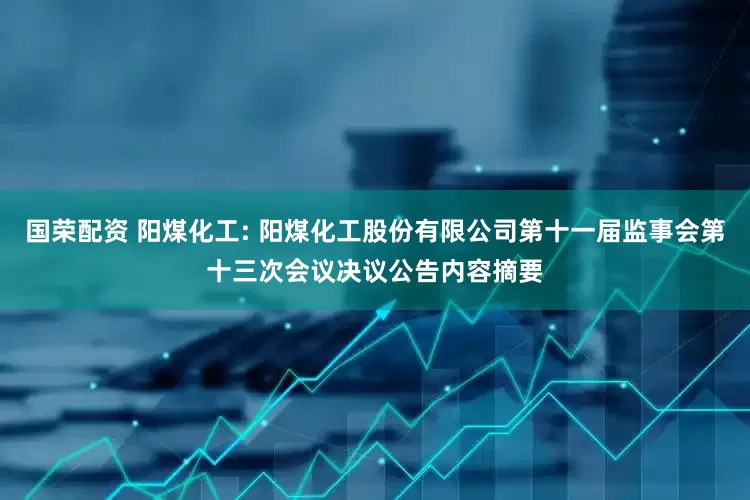 国荣配资 阳煤化工: 阳煤化工股份有限公司第十一届监事会第十三次会议决议公告内容摘要